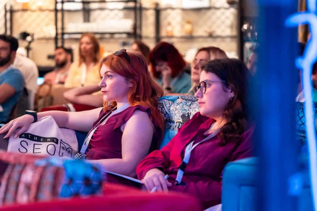 All eyes on the stage at Athens SEO 2025